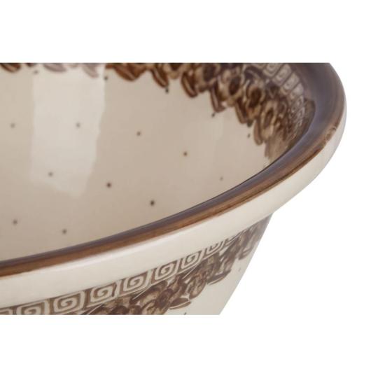 kezzel festett barna viragos mediterran keramia mosdotal provence provansz furdoszoba mosogato mosdo felujitas kezzel festett nyaralo konyha mediterran olasz toszkan zold termeszetes mely szegely.jpg